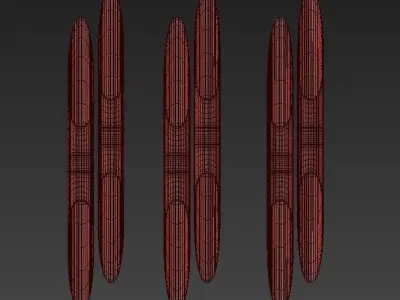 Coltrane Wall ONE by Delightfull 3D model