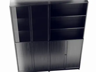 ikea BILLY OXBERG v4 3D model