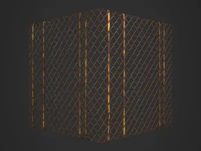 Chain Link Fence Texture