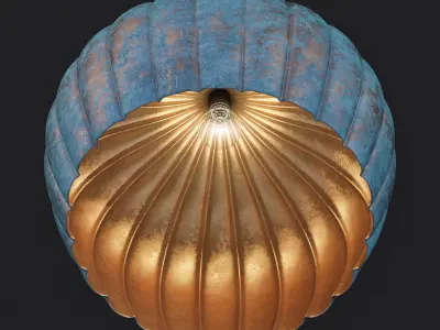 Arteriors Granville Pendant 3D model