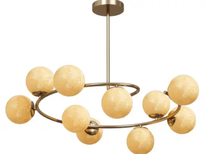 KEONA Chandelier by Lalume 3D model