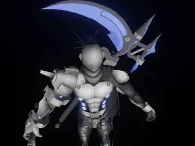 Cyber Slayer 3D model
