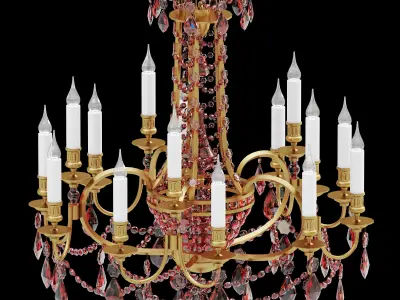 chandelier LX-111A 3D model