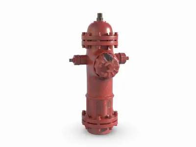 Fire Hydrant Free 3D model