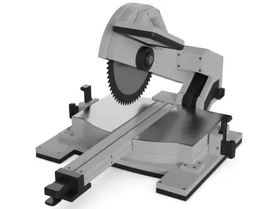 Miter Saw 3D model