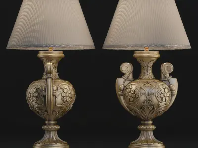 Seven Sedie Etruria Lamp 3D model