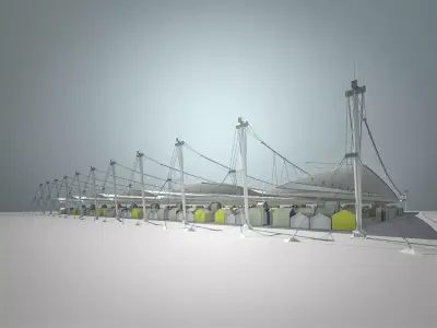 market stadium 3D model