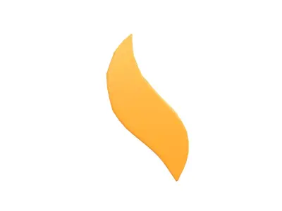 Fire Symbol v8 004te Low-poly 3D model