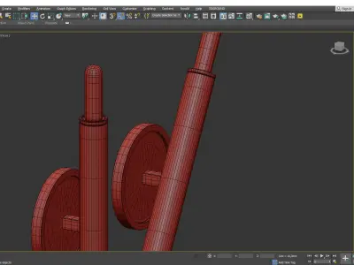 RESTORATION BRASS ITALIA Low-poly 3D model