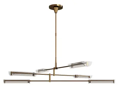 Daley Chandelier Low-poly 3D model