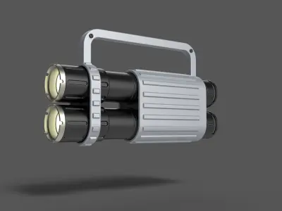 Stormtroopers Multi-frequency spotlight glow rod from Star Wars 3D print model
