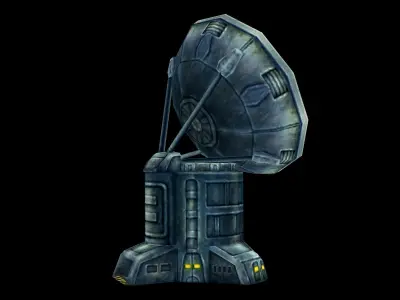 Machinery - Radar 02 3D model