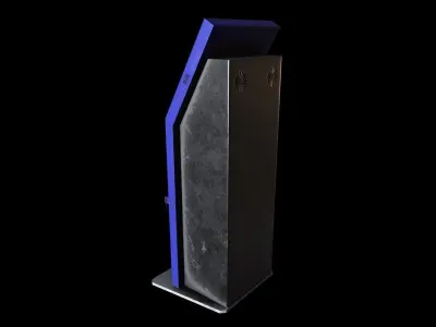 piwi terminal Low-poly 3D model