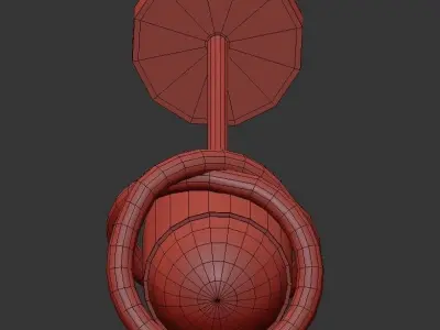 Curli 3D model