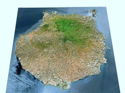 Gran Canaria Island 3D model