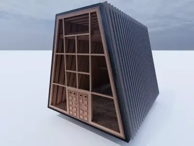 Cabin Alt 1 3D model
