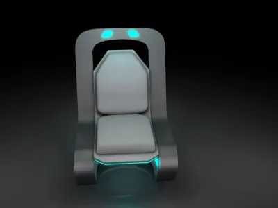 Sci Fi Chair 3D model buy