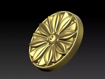 Decorative patterns  architectural  CNC machine output 3D model