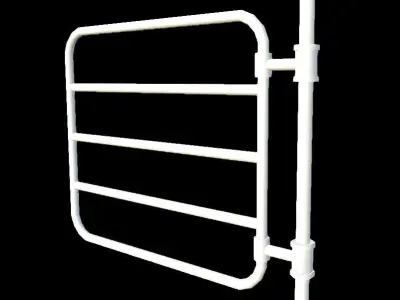 Barrier Gate Low-poly 3D model purchase