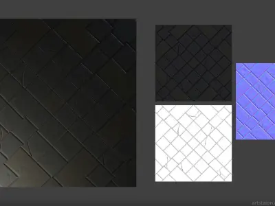 Stylized Dungeon Textures Texture