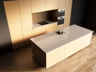 42-Kitchen6 matte 4 3D model