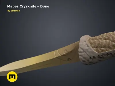 Mapes Crysknife - Dune 3D print model