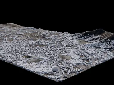 Kabul - Afghanistan 3D model