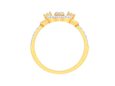 Women Ring  Render 3dm STL OBJ FBX Details 3D print model 313