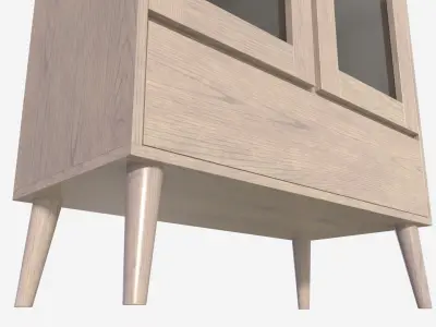 Glass cabinet Nagano 3D model