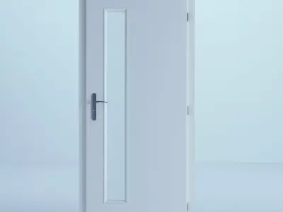 White Door 7 3D model