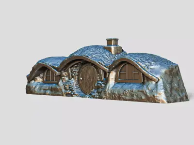 Hobbit Hill House RoZ 3D print model