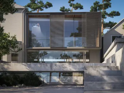 Home architect scene 3D model