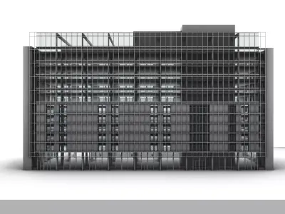 200 Occidental Weyerhaeuser Headquarters 3D Model 3D model