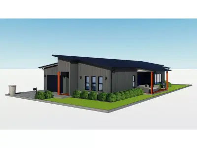 Australian House 1 3D model