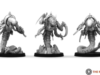 Iron Hive - Elite Subfurox squad 3D print model