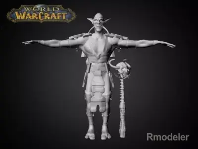 Trol Shaman Iknra 3D model