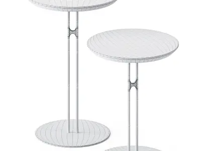 Side Table Theo by Lansot 3D model