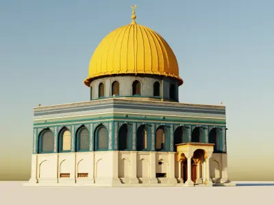 Al-Aqsa Mosque 3D model 3D model