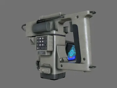 Motion Tracker Prop PBR Low-poly 3D model