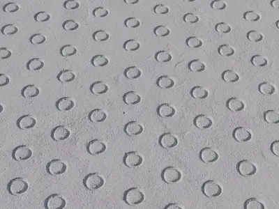 Raised Ring Tactile Paver PBR Texture Texture