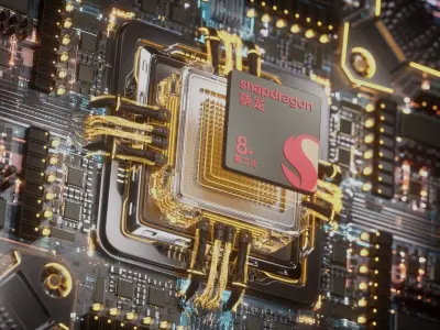 C4D Octane CPU chip core capacitance Scifi Circuit board GPU 3D model