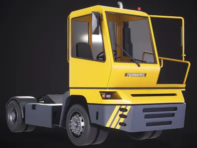  Terminal Tractor Terberg Yellow PBR 