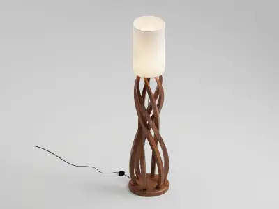 Modern Floor Lamp - Minimalist Lighting Solution 3D model