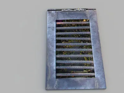 Sewer Grate 13 3D model