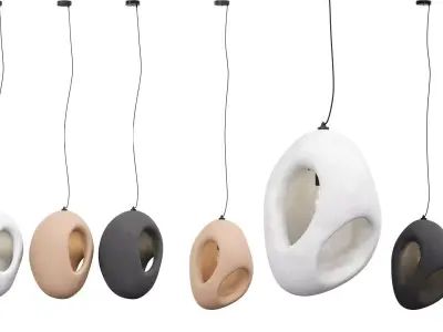 Modern Creative Pendant Light 3D model