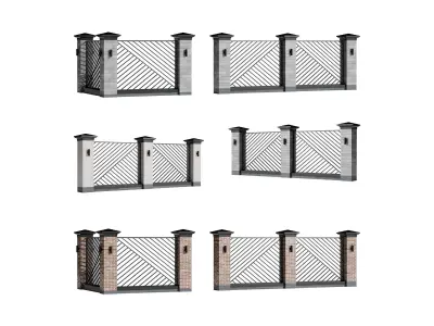 Fencing 15 3D model