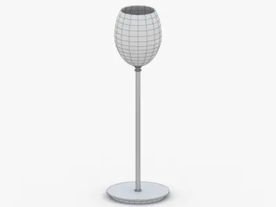 1397 - Table Lamp Low-poly 3D model