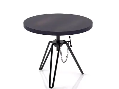 Overdyed Table 3D model