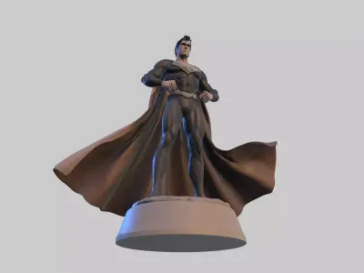 Steel Guardian  Highpoly 3D Print 3D print model