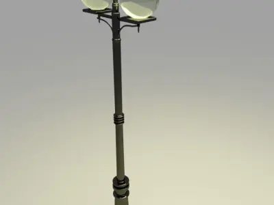 Street Floor lamp  3D model